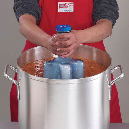 San Jamar RCU128 128 oz Rapi-Kool Cold Paddle - 4 1/2" x 21"H, Polycarbonate