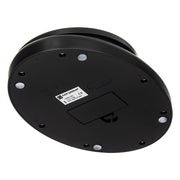 San Jamar SCDG11BK Escali 11 lb Round Digital Scale - 8 1/2" x 6", Charcoal