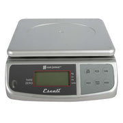 San Jamar SCDGM33 Escali 33 lb Digital Scale w/ Removable Platform - 10 1/4" x 11 3/4", Stainless Steel