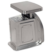 San Jamar SCMDL2 Escali 2 lb Mechanical Dial Scale - 4 5/8" x 6", Stainless Steel
