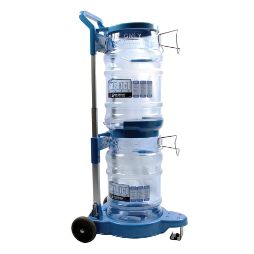 San Jamar SICART60 Dolly for Saf-T-Ice® 6 gal Totes