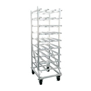 New Age 78"H Mobile Can Rack w/ (162) #10 or (216) #5 Capacity (1250CK)
