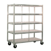 New Age 4 Level Mobile Drying Rack for Trays (96705)