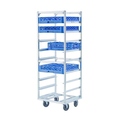 New Age 22"W 9 Specialty Pan Rack w/ 6" Bottom Load Slides (97142)