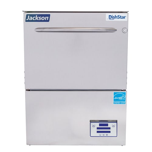 Jackson DISHSTAR HT-E DishStar® High Temp Rack Undercounter Dishwasher w/ 27 Racks/hr Capacity, Built-in Booster, 208v/1ph