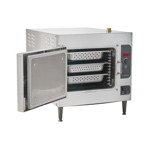 Cleveland 21CET8 Steamcraft® (3) Pan Convection Steamer - Countertop, 208v/3ph