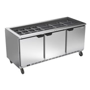 Beverage-Air SPE72HC-S 65 13/16" Cold Food Bar - (15) Pan Capacity, Floor Model, Stainless Steel