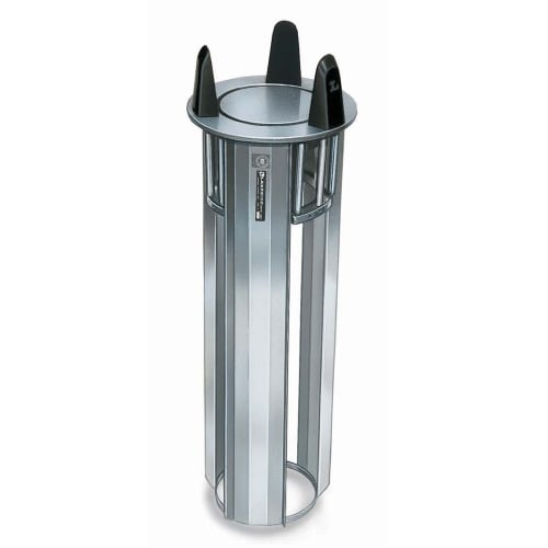 Lakeside 4007 10 1/2" Drop In Dish Dispenser, Stainless