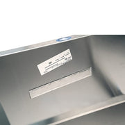 Lakeside 411 3 Level Stainless Utility Cart w/ 500 lb Capacity, Raised Ledges