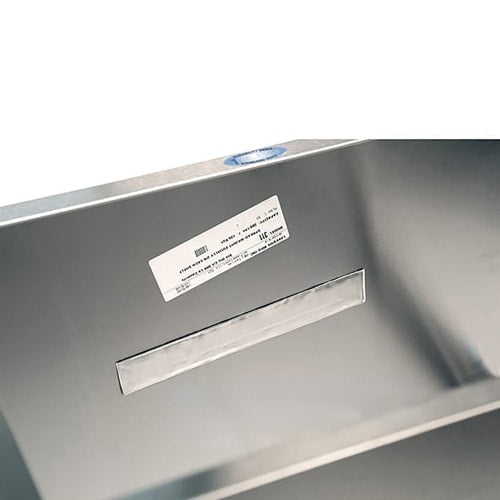 Lakeside 411 3 Level Stainless Utility Cart w/ 500 lb Capacity, Raised Ledges