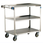 Lakeside 444 39 1/4" Queen Mary Cart w/ 3 Level, 500 lb Capacity