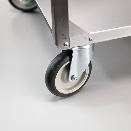 Lakeside 444 39 1/4" Queen Mary Cart w/ 3 Level, 500 lb Capacity