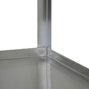 Lakeside 444 39 1/4" Queen Mary Cart w/ 3 Level, 500 lb Capacity