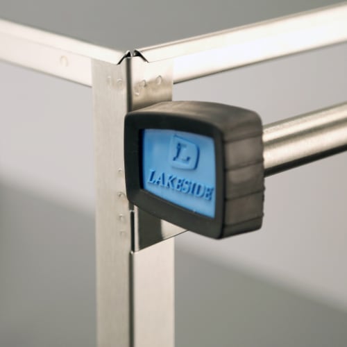 Lakeside 444 39 1/4" Queen Mary Cart w/ 3 Level, 500 lb Capacity