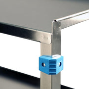 Lakeside 444 39 1/4" Queen Mary Cart w/ 3 Level, 500 lb Capacity