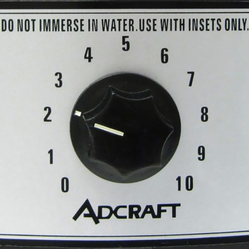 Adcraft FW-1200WR/B 11 qt Countertop Soup Warmer w/ Thermostatic Controls, 120v