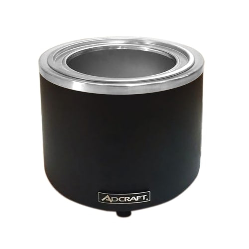 Adcraft FW-1200WR/B 11 qt Countertop Soup Warmer w/ Thermostatic Controls, 120v
