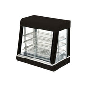 MoTak HDC26 26" Self Service Countertop Heated Display Case - (3) Shelves, 120v
