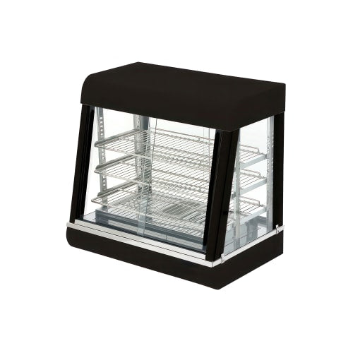 MoTak HDC26 26" Self Service Countertop Heated Display Case - (3) Shelves, 120v