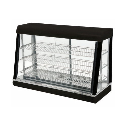 MoTak HDC48 47 1/4" Self Service Countertop Heated Display Case - (3) Shelves, 120v