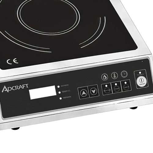 Adcraft IND-E120V Countertop Induction Cooktop w/ (1) Burner, 120v/1ph