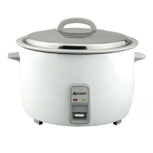 Adcraft RC-E25 Rice Cooker w/ 25 Cup Capacity & Oversized Fork, Measuring Cup
