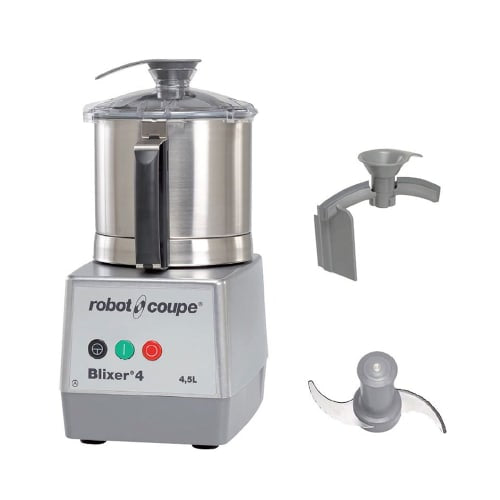 Robot Coupe BLIXER4 1 Speed Food Processor w/ 4 1/2 qt Capacity, Stainless
