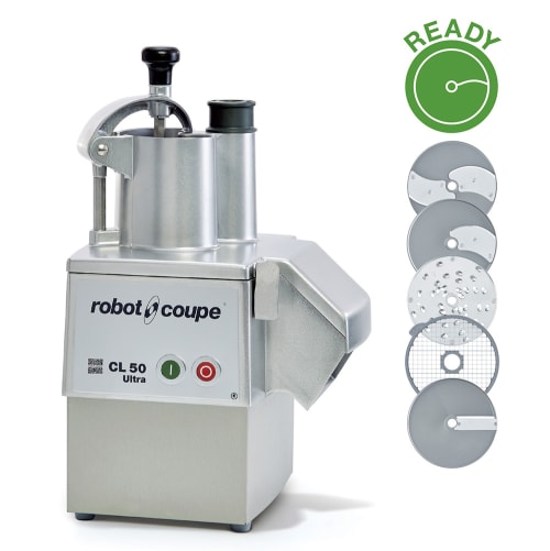 Robot Coupe CL50UPIZZA Pizza Pack Food Processor Kit w/ (2) Slicing Discs & (2) Dicing Discs, 120v