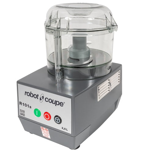 Robot Coupe R101 B CLR 1 Speed Cutter Mixer Food Processor w/ 2 16/25 qt Bowl, 120v