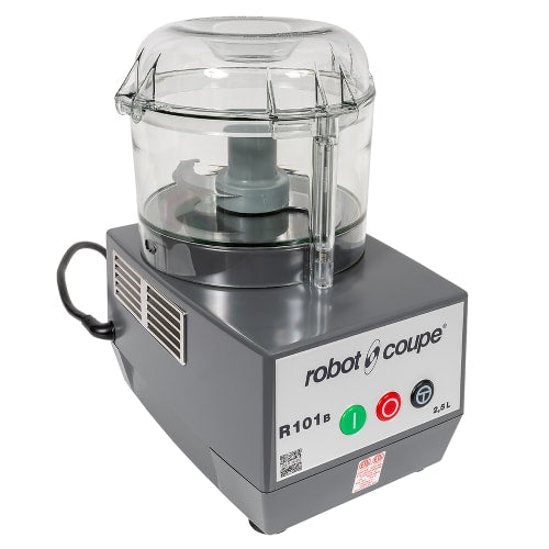 Robot Coupe R101 B CLR 1 Speed Cutter Mixer Food Processor w/ 2 16/25 qt Bowl, 120v