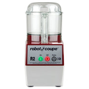 Robot Coupe R2BCLR Cutter Mixer w/ 3 qt Clear Bowl, Smooth Edge S-Blade & 1 Speed