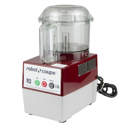 Robot Coupe R2NCLR 1 Speed Cutter Mixer Food Processor w/ 3.17 qt Bowl, 120v