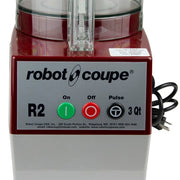 Robot Coupe R2NCLR 1 Speed Cutter Mixer Food Processor w/ 3.17 qt Bowl, 120v