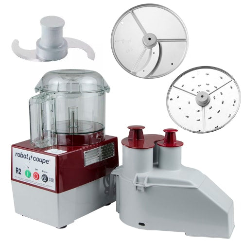 Robot Coupe R2NCLR 1 Speed Cutter Mixer Food Processor w/ 3.17 qt Bowl, 120v