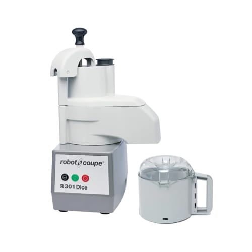 Robot Coupe R301 1 Speed Continuous Feed Food Processor w/ Side Discharge, 120v