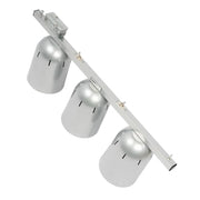 Nemco 6006-3 30 3/4" Track Mount Heat Lamp w/ (3) Lamps - Lower Switch, Silver, 120v