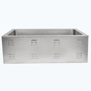 Nemco 6055A-43 Countertop Food Warmer - Wet w/ (4) 1/3 Pan Wells, 120v