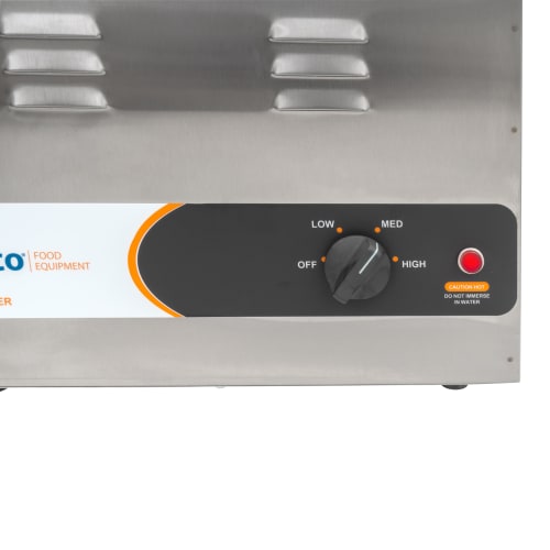 Nemco 6055A-43 Countertop Food Warmer - Wet w/ (4) 1/3 Pan Wells, 120v