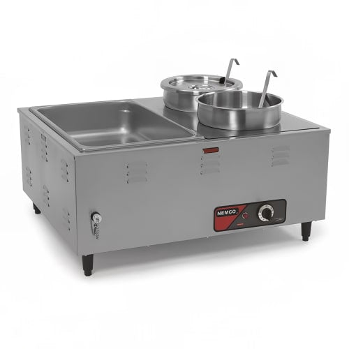 Nemco 6060A 27 1/2" Countertop Hot Food Table w/ (1) Well, 120v