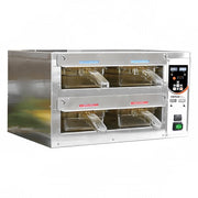 Nemco 6070-TT 19 1/2" Freestanding Warming Unit for (4) 1/3 Size Pans, 120v