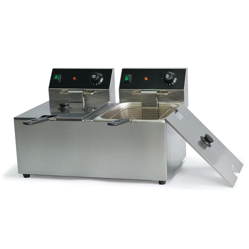 Global Solutions Countertop Electric Fryer - (1) 31 lb Vat, 208/240v/1ph (GS1612)