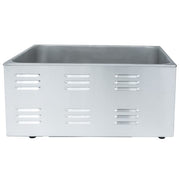 Global Solutions Countertop Food Warmer - Wet or Dry w/ (1) Full Size Pan Well, 120v (GS1665)