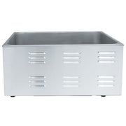 Global Solutions Countertop Food Warmer - Wet or Dry w/ (1) Full Size Pan Well, 120v (GS1665)