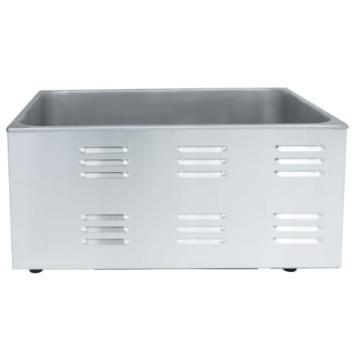 Global Solutions Countertop Food Warmer - Wet or Dry w/ (1) Full Size Pan Well, 120v (GS1665)