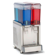 Crathco CS-2E-16-290 Refrigerated Drink Dispenser w/ (2) 2 2/5 gal Bowls, Pre Mix, 120v