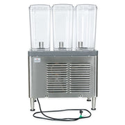 Crathco CS-3L-16-290 Refrigerated Drink Dispenser w/ (3) 4 3/4 gal Bowls, Pre Mix, 120v