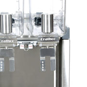 Crathco CS-4E-16-290 Refrigerated Drink Dispenser w/ (4) 2 2/5 gal Bowls, Pre Mix, 120v