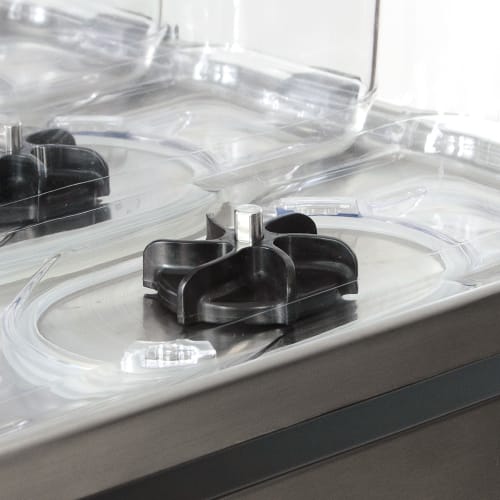 Crathco CS-4E-16-290 Refrigerated Drink Dispenser w/ (4) 2 2/5 gal Bowls, Pre Mix, 120v