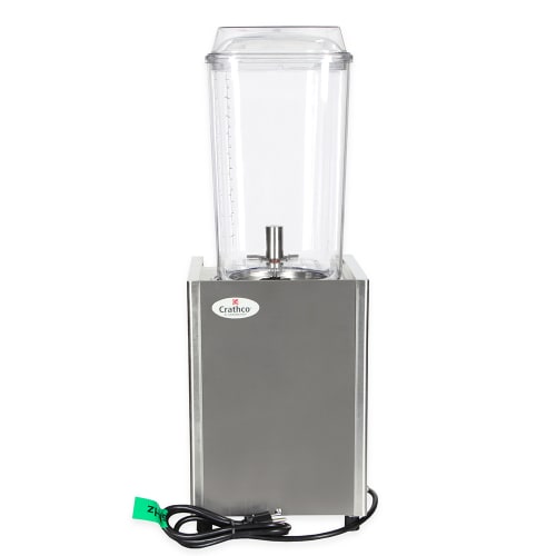 Crathco D15-3 Refrigerated Drink Dispenser w/ (1) 5 gal Bowl, Pre Mix, 115v