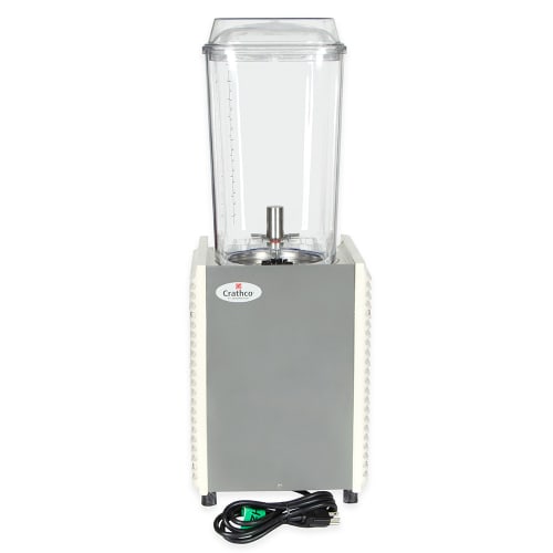 Crathco D15-4 Refrigerated Drink Dispenser w/ (1) 5 gal Bowl, Pre Mix, 115v